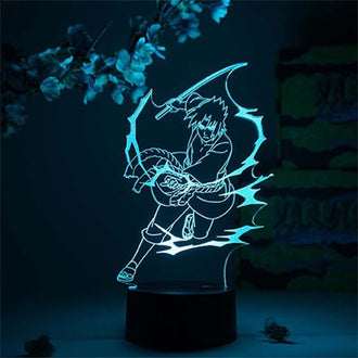 Naruto: Shippuden Sasuke Uchiha Chidori Otaku Lamp