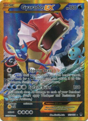 Gyarados Ex Secret Rare 123/122 English NM