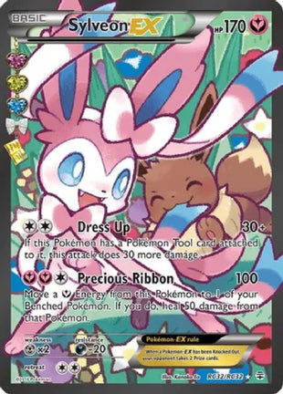 Sylveon EX Full Art RC32/RC32 English NM