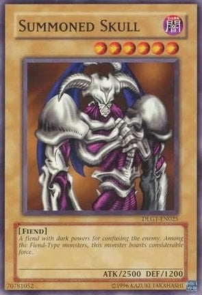 Yu-Gi-Oh! - Summoned Skull (DLG1-EN025) - Dark Legends - Unlimited Edition - Common - English - Common