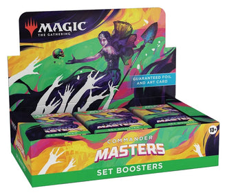 Magic the Gathering Commander Masters Set Booster Display Box (24 packs)